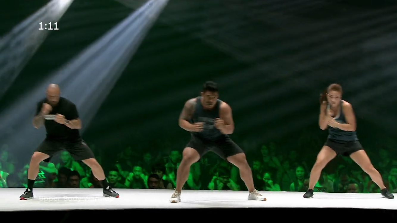 ボディコンバット79 ウォーミングアップ ポイント